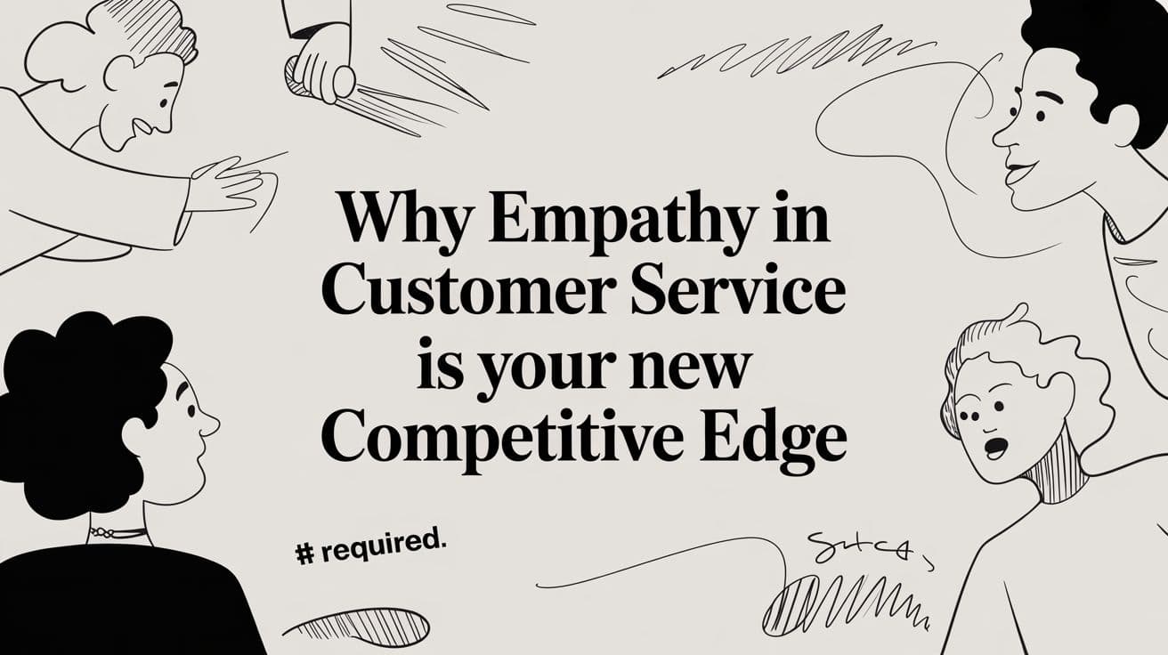 Why Empathy in Customer Service Is Your New Competitive Edge